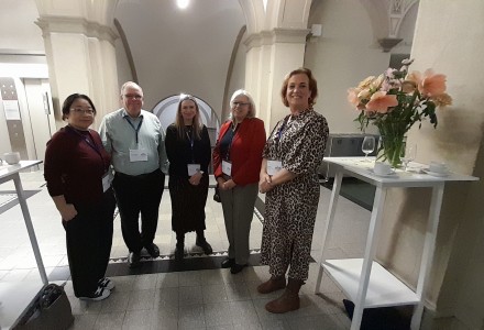 Lilian Li, Dr. Chuck Eckman, Jill Benn, Elizabeth Fish, Kara Jones Lilian Li, Dr. Chuck Eckman, Jill Benn, Elizabeth Fish, Kara Jones